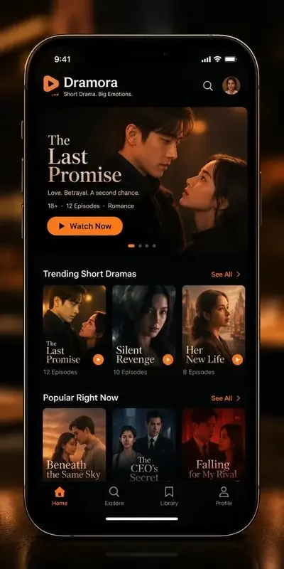 黄豆短剧 APP 界面预览 黄豆短剧 APP 界面预览